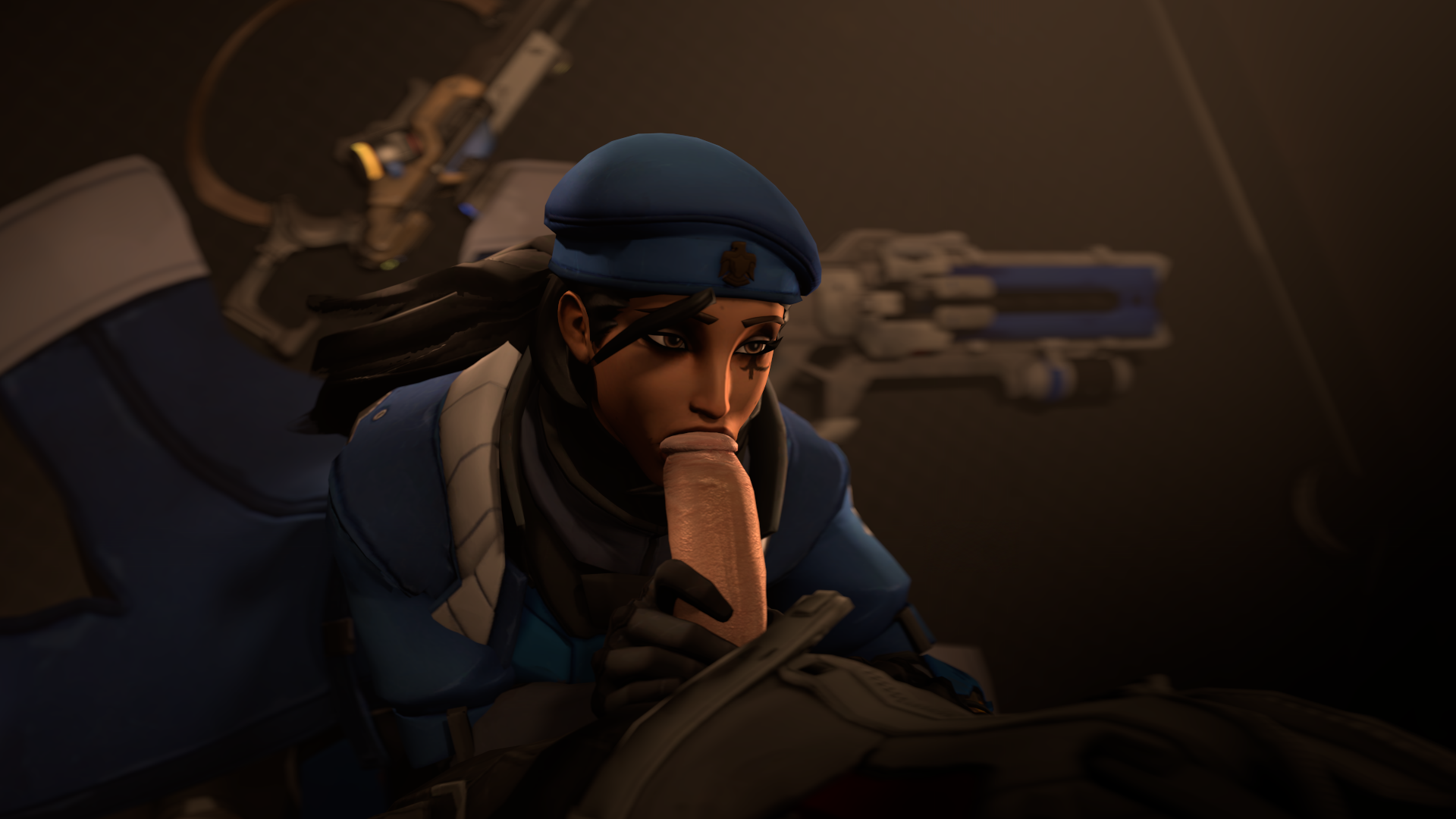 Ana Amari (Blizzard Entertainment) Rule 34 Image