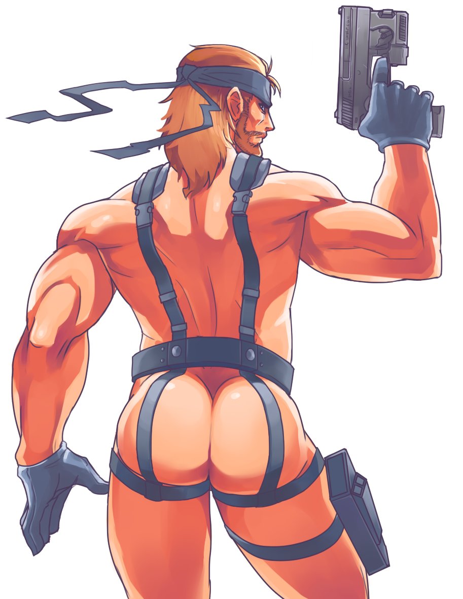 Solid Snake (Konami) Rule 34 Image