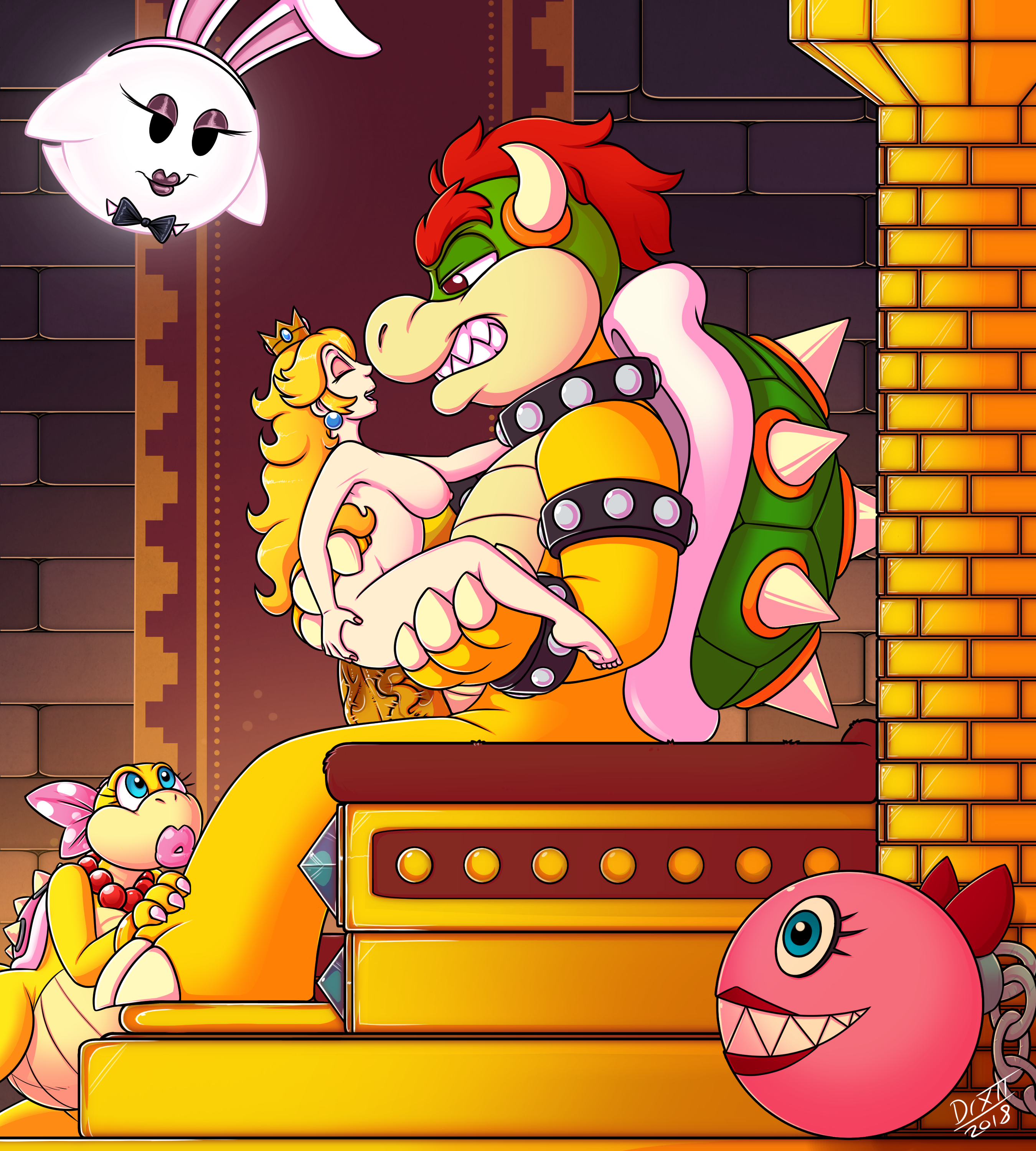 Boo (Mario) Rule 34 Image
