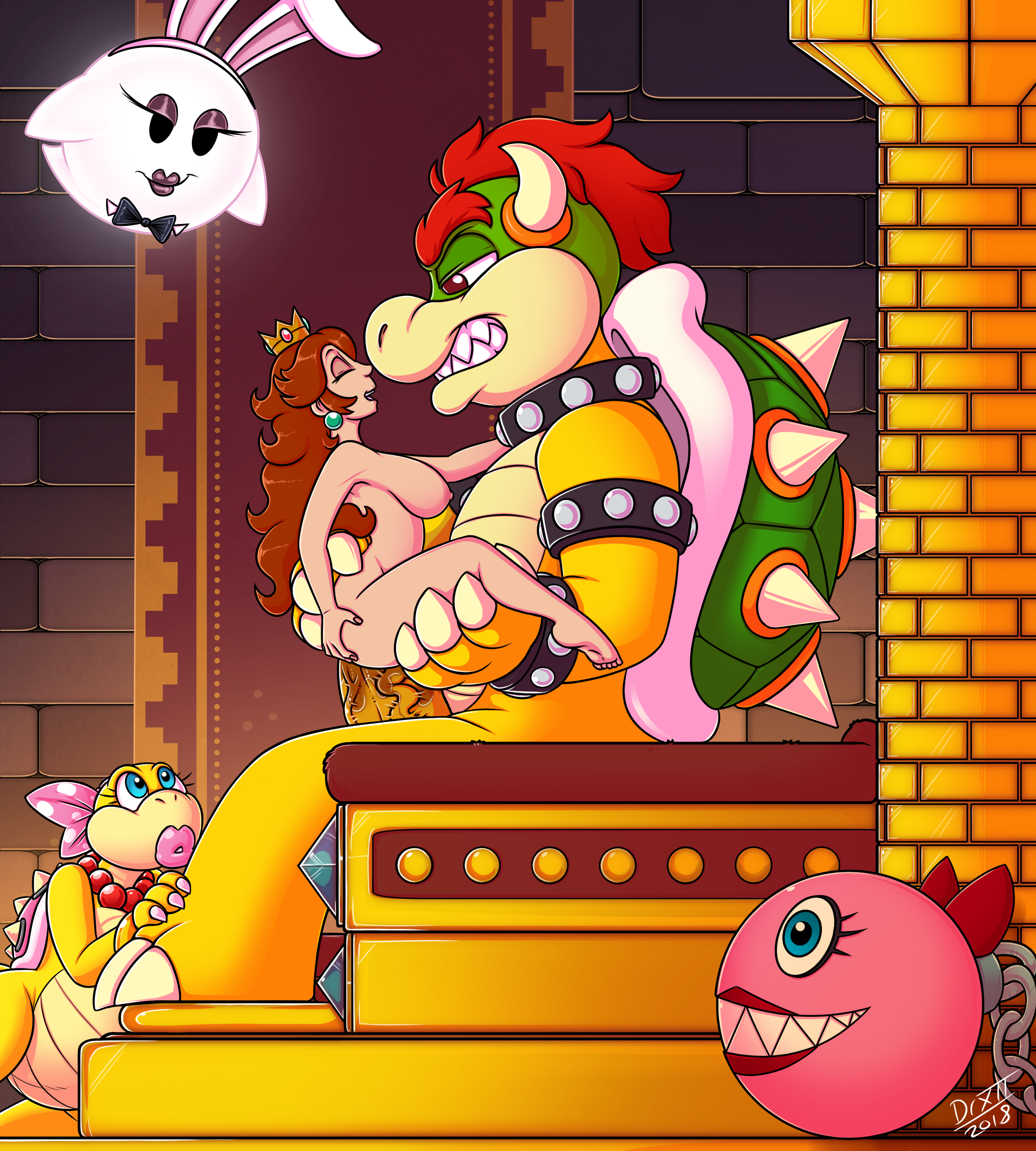 Boo (Mario) Rule 34 Image