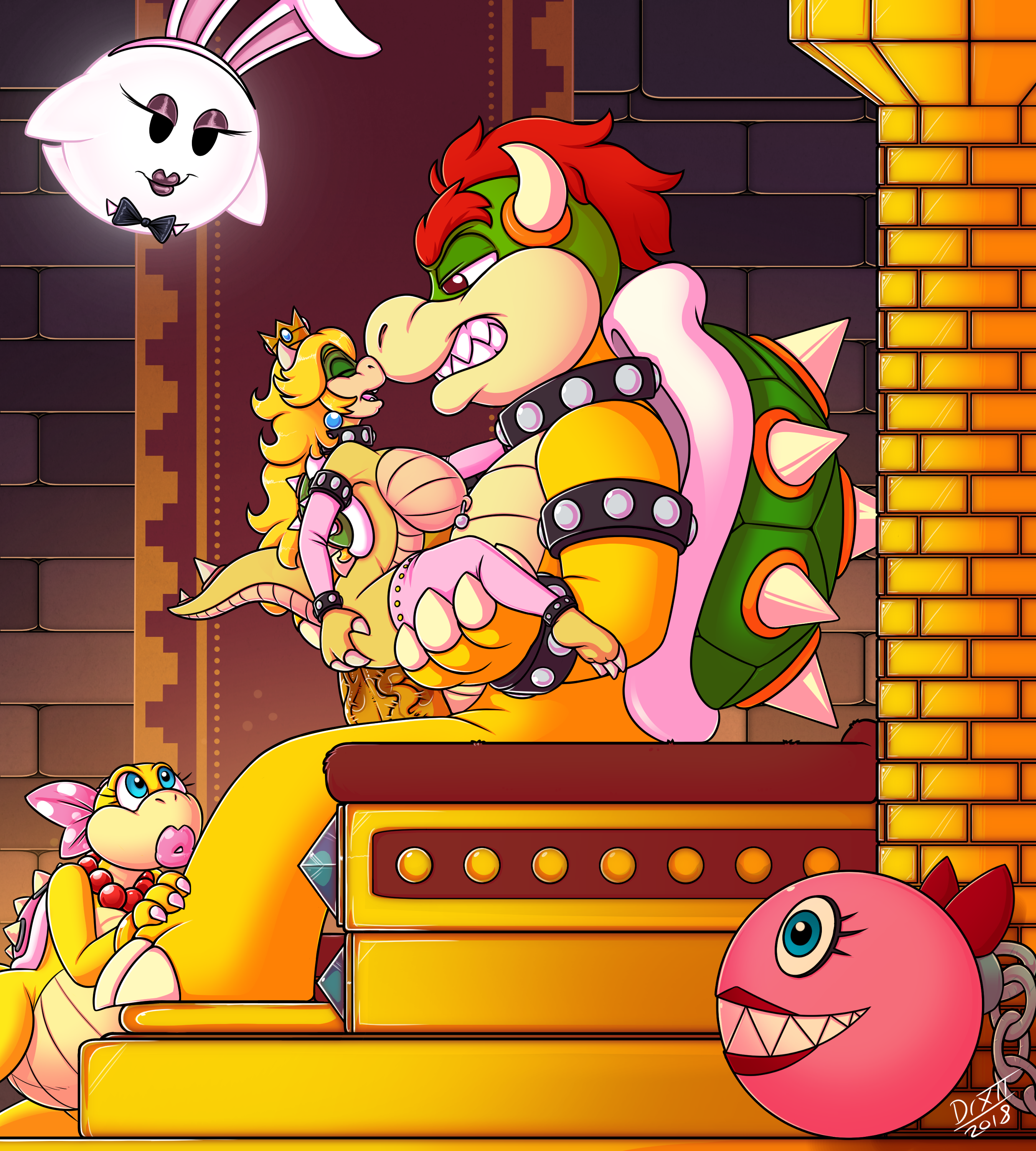 Boo (Mario) Rule 34 Image