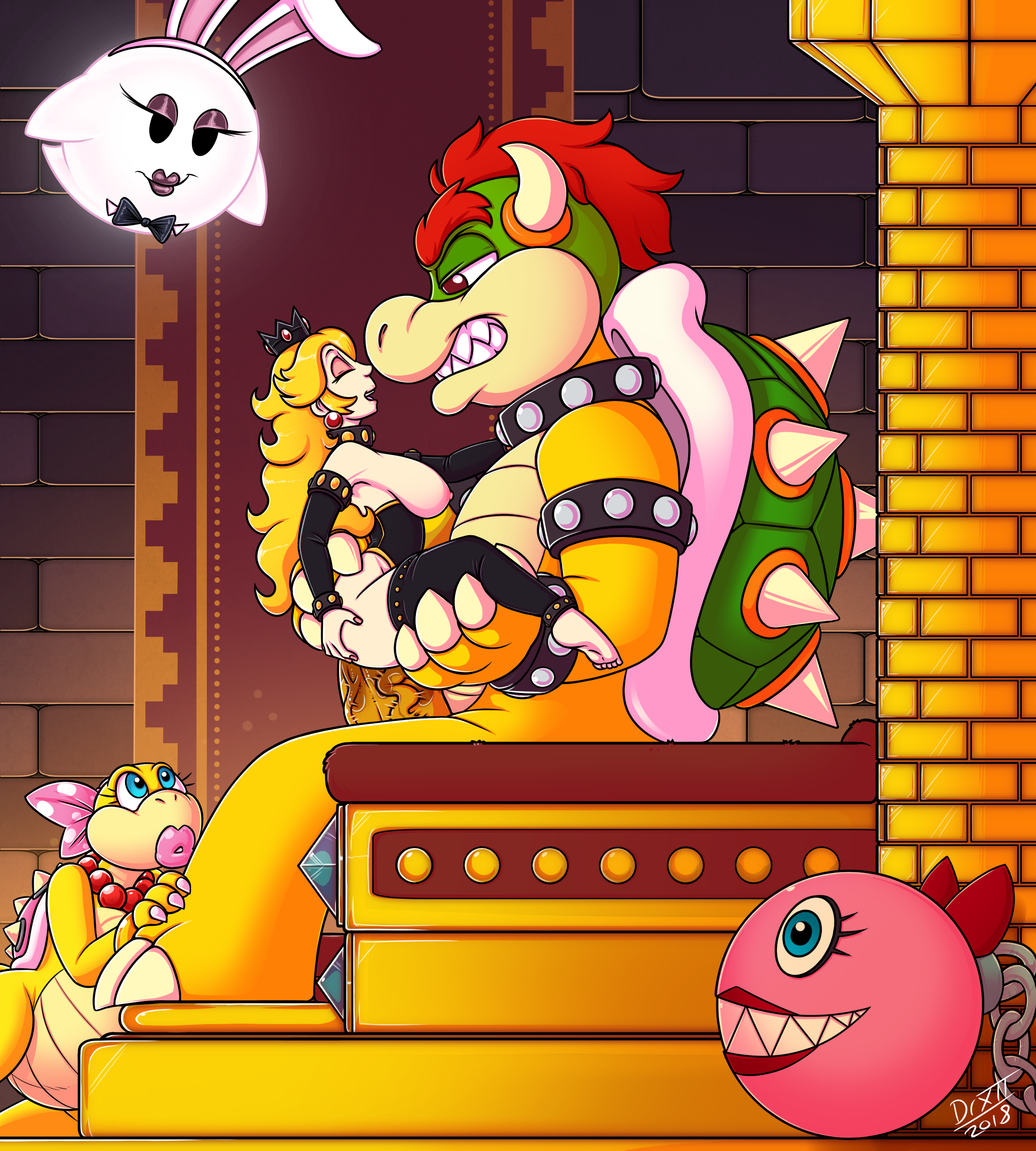 Boo (Mario) Rule 34 Image