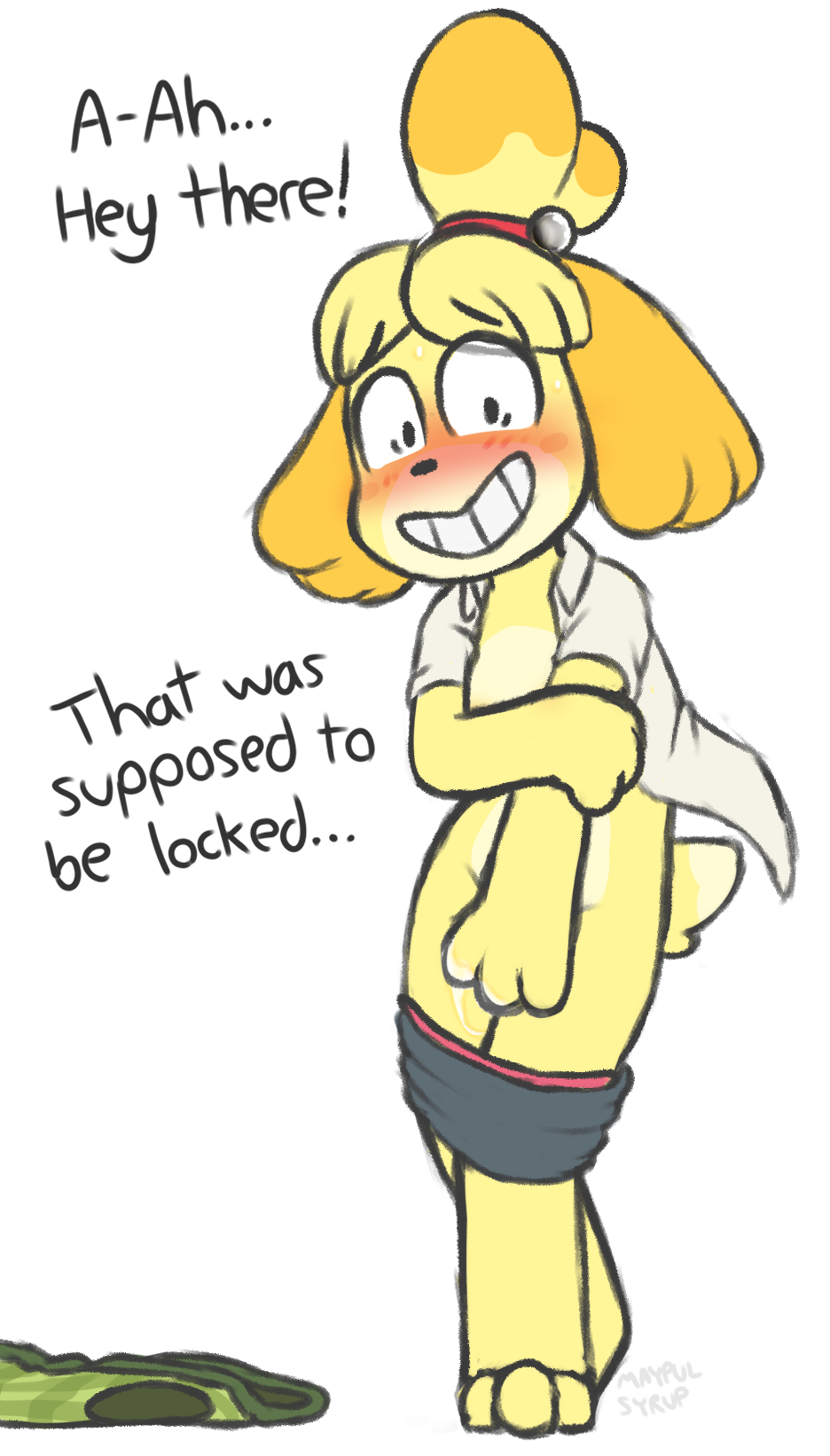 Isabelle (Animal Crossing) Rule 34 Image