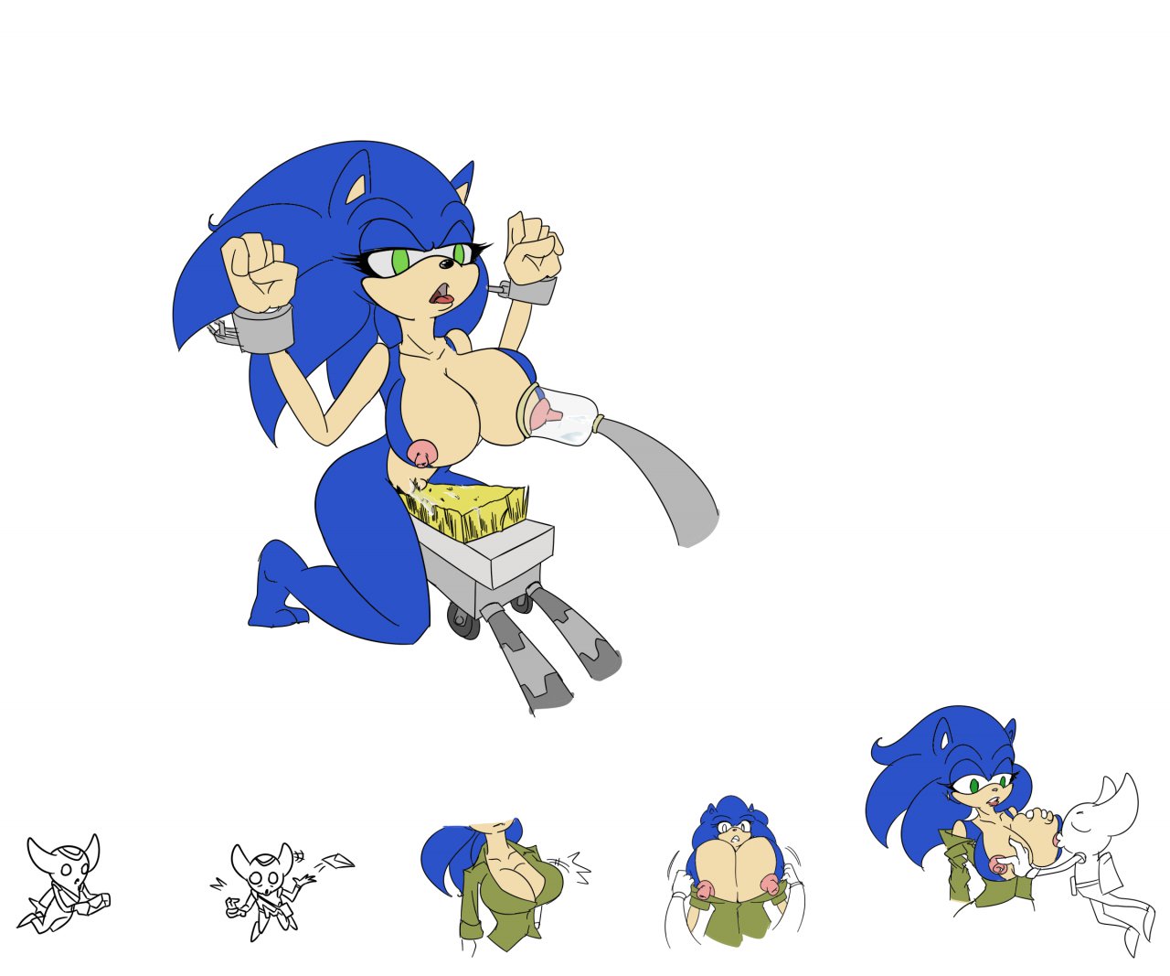 Sonic The Hedgehog (Sonic (Series)) Rule 34 Image