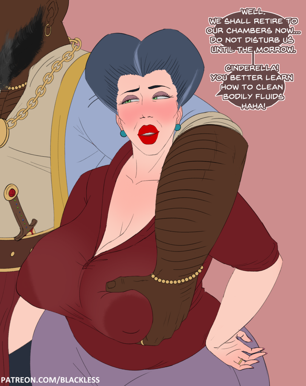 Lady Tremaine (Cinderella (1950 Film)) Rule 34 Image