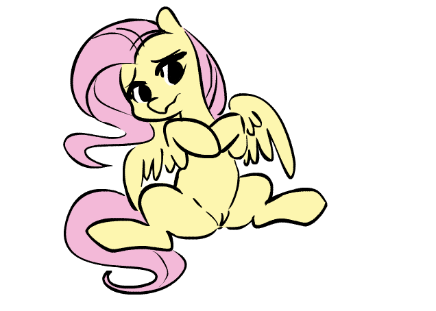 Fluttershy (Mlp) Rule 34 Image