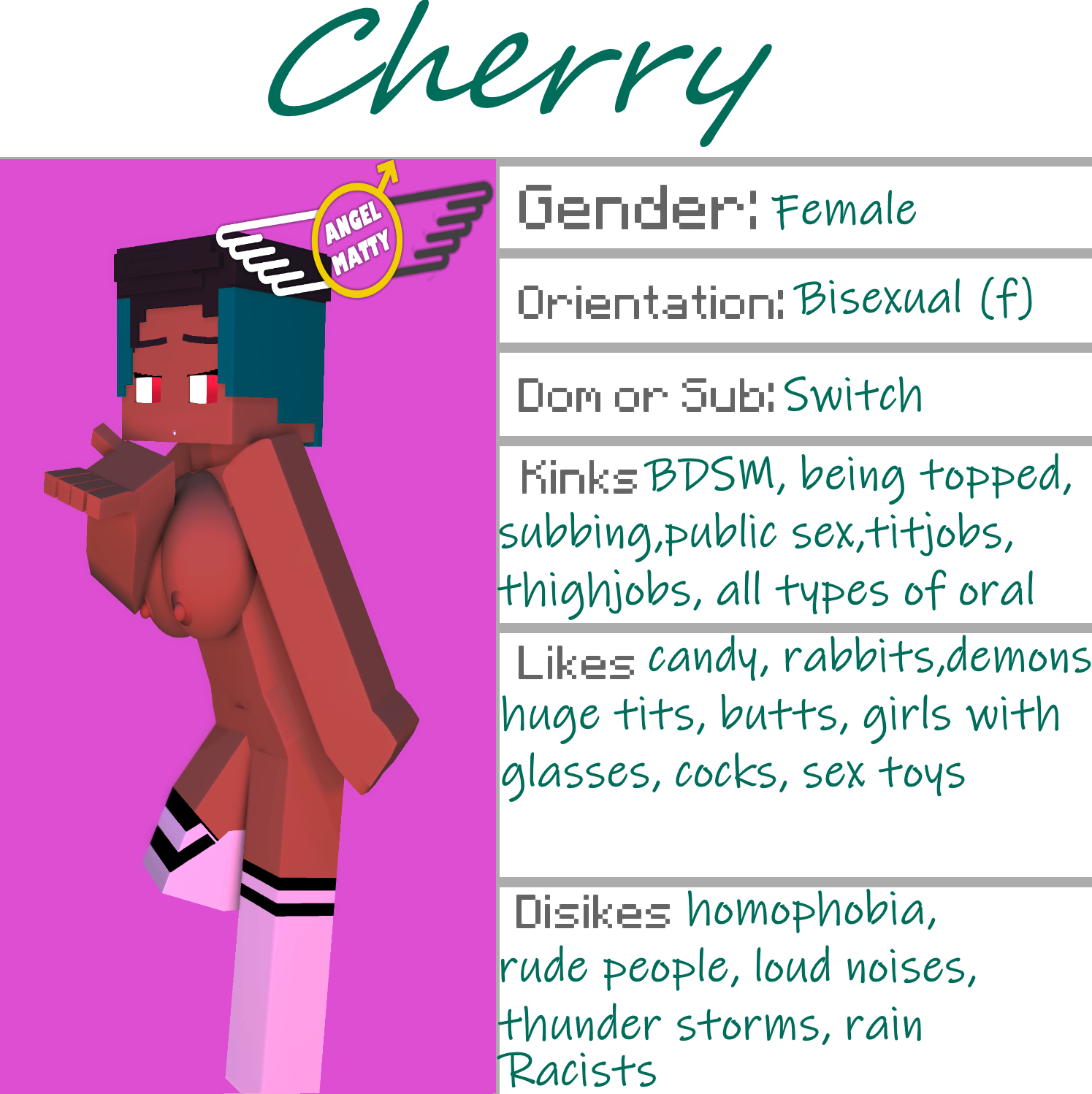 Cherry (Angel-Matty) Rule 34 Image