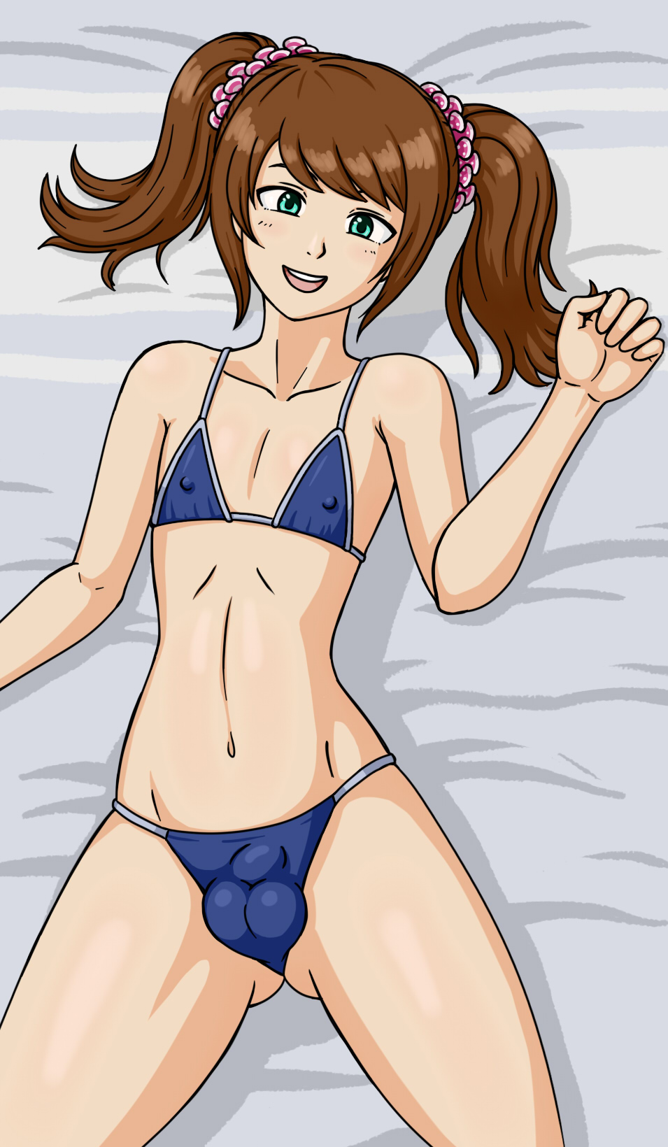 Mizushima Saki (Idolmaster) Rule 34 Image