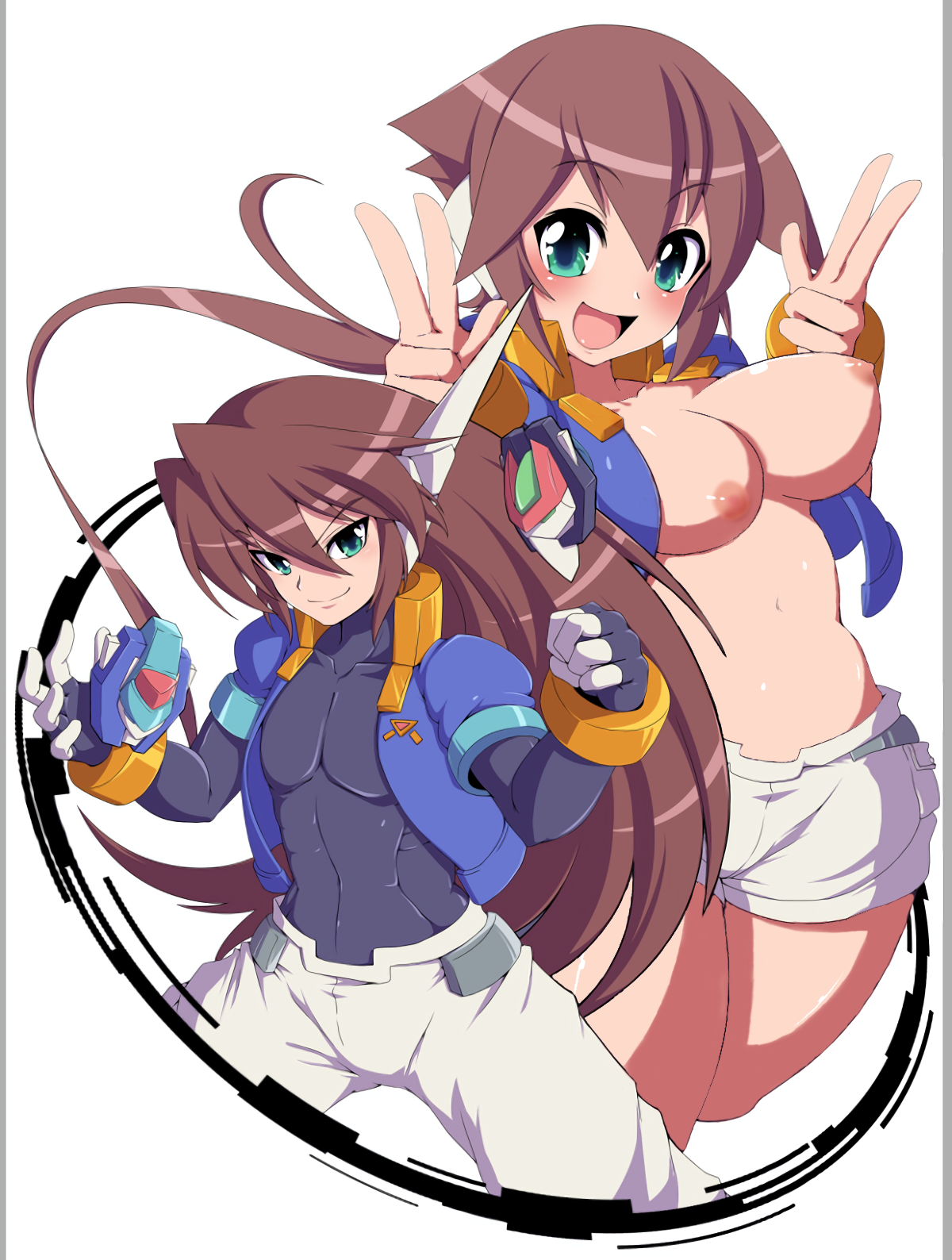 Aile (Mega Man) Rule 34 Image