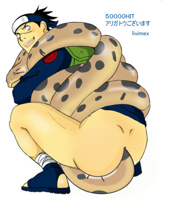 Umino Iruka (Naruto) Rule 34 Image