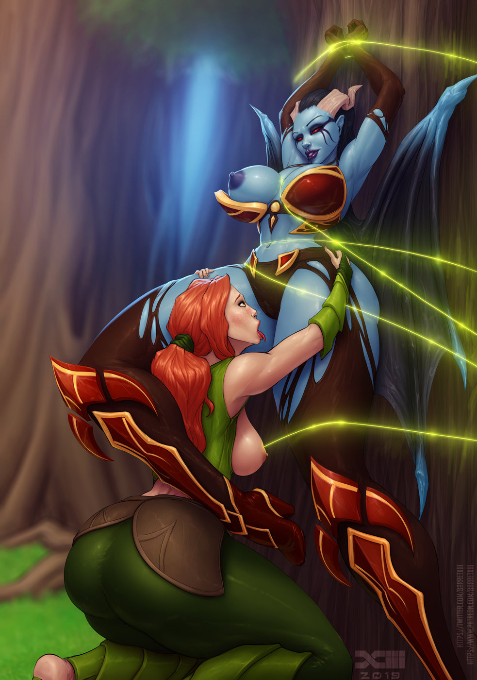 Queen Of Pain (Dota 2) Rule 34 Image
