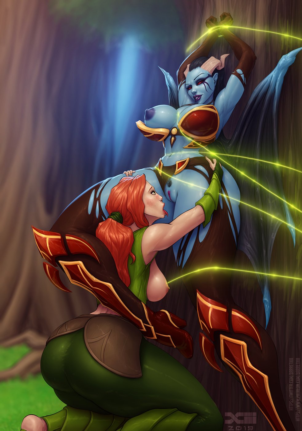 Queen Of Pain (Dota 2) Rule 34 Image