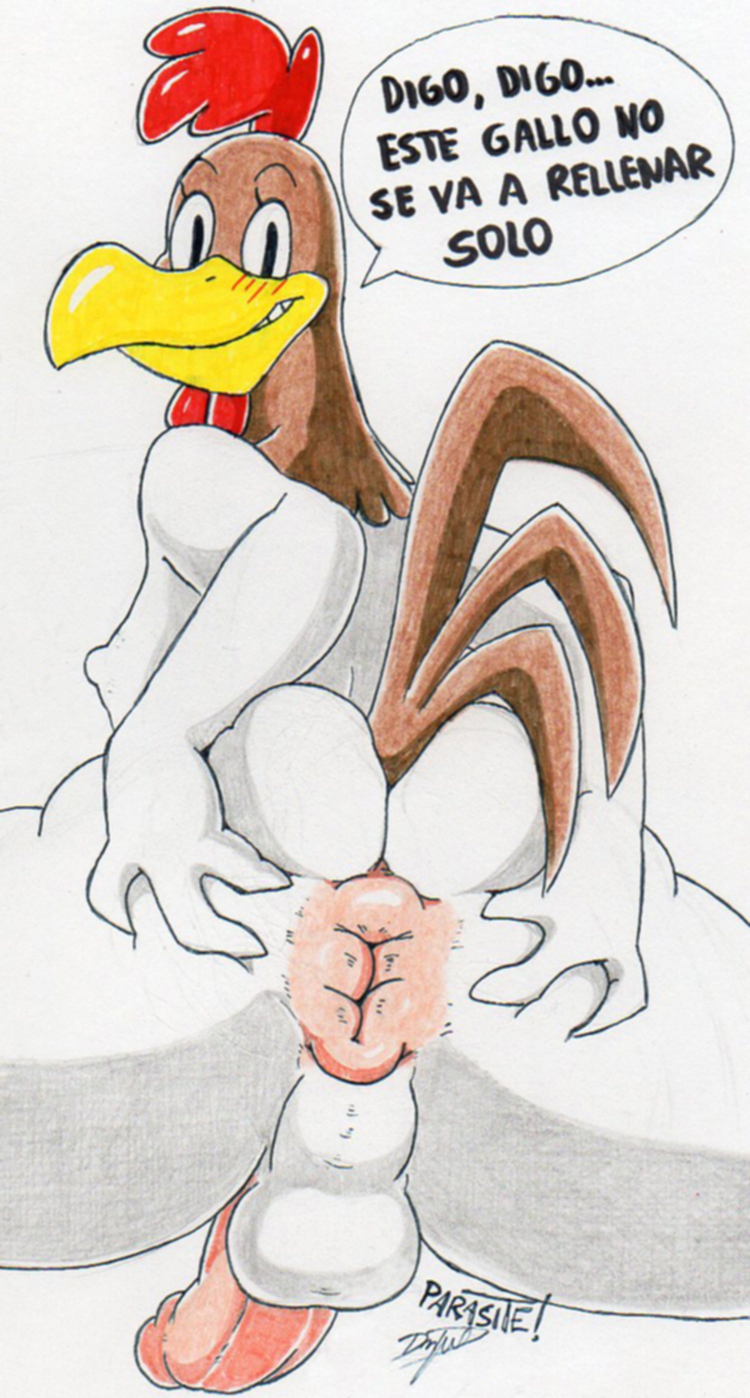 Foghorn Leghorn (Looney Tunes) Rule 34 Image