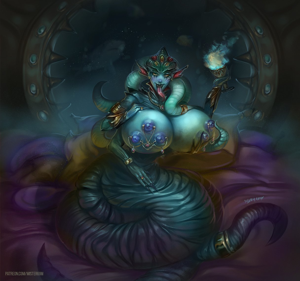 Queen Azshara (Warcraft) Rule 34 Image