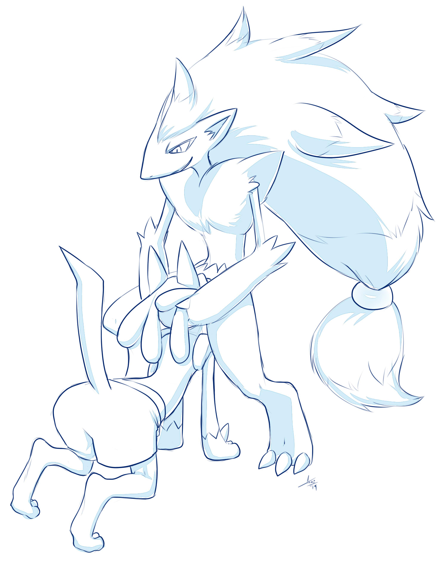 Lucario (Nintendo) Rule 34 Image