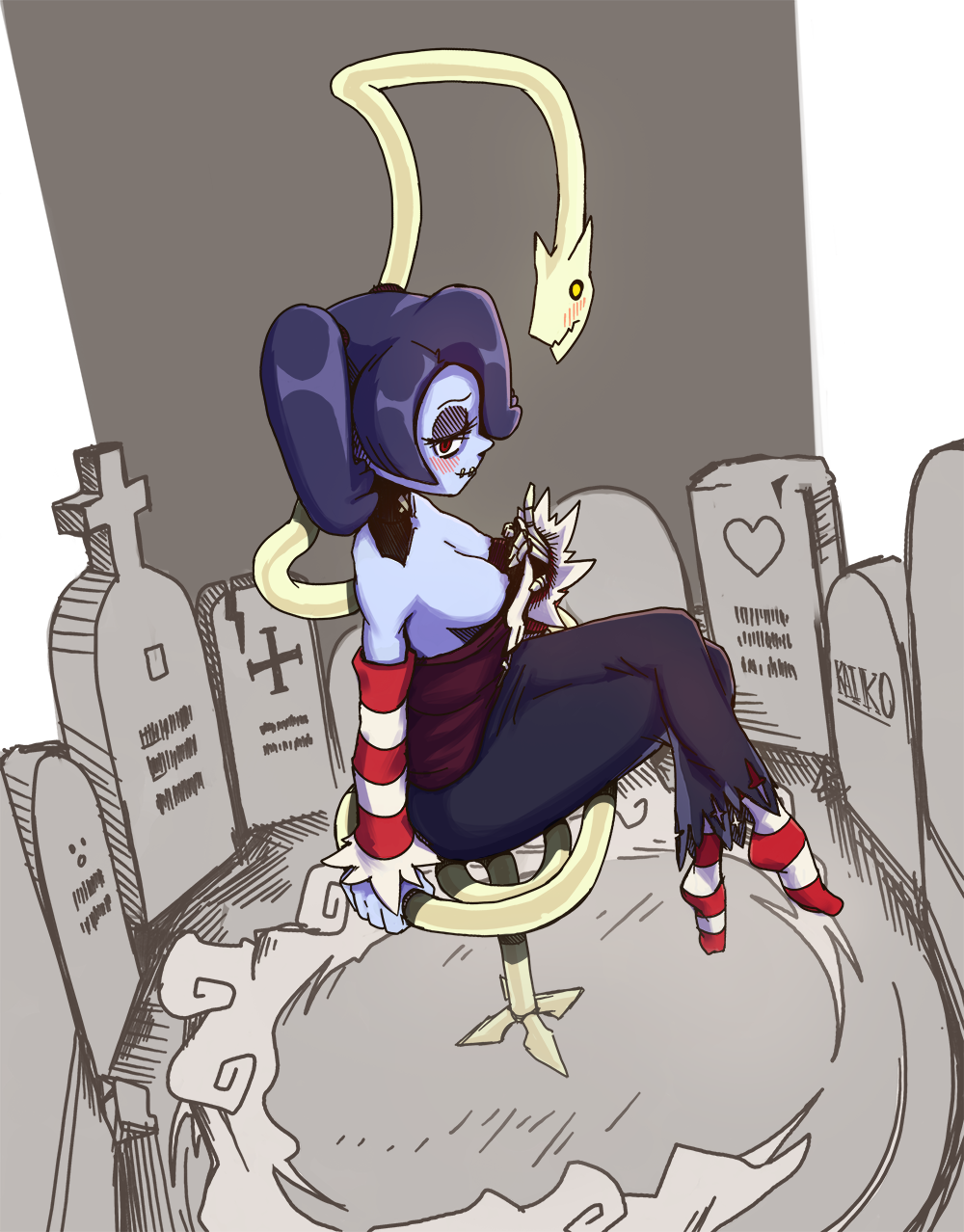 Leviathan (Skullgirls) Rule 34 Image