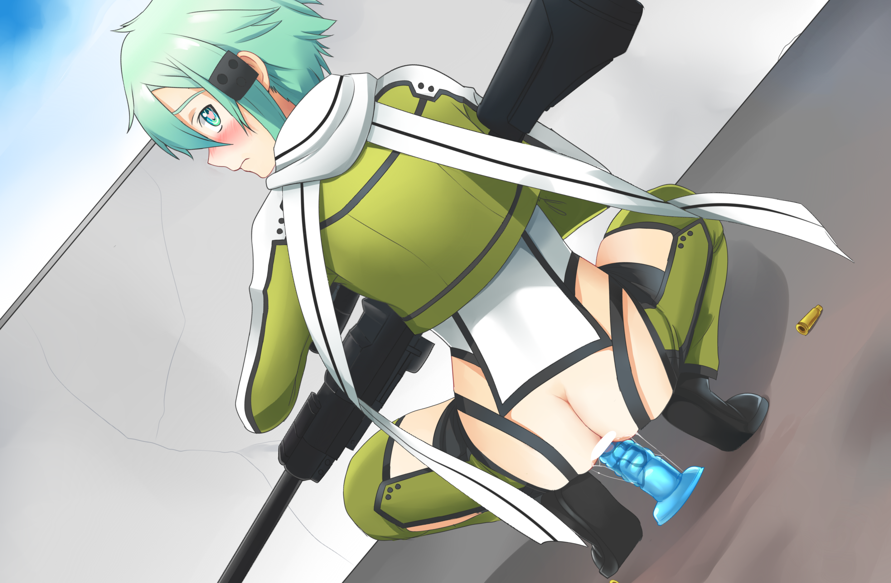 Asada Shino (Gun Gale Online) Rule 34 Image