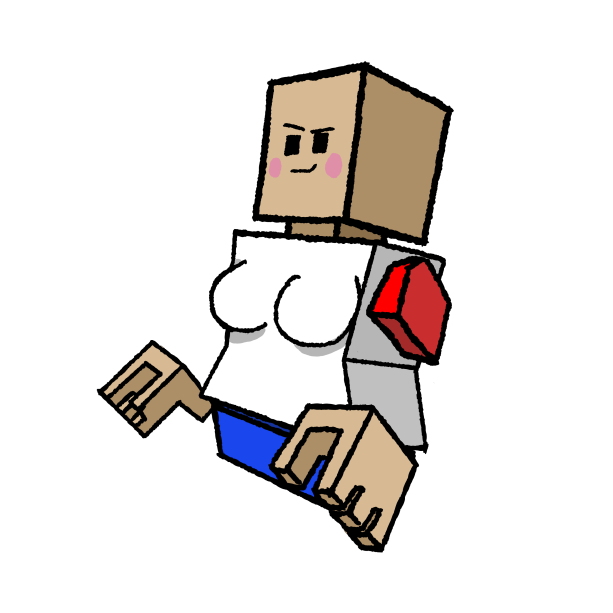 Blockhead Rule 34 Image