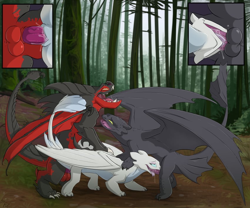 Night Fury (Dreamworks) Rule 34 Image