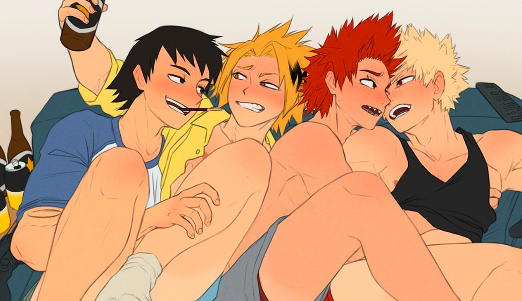 Denki Kaminari (My Hero Academia) Rule 34 Image