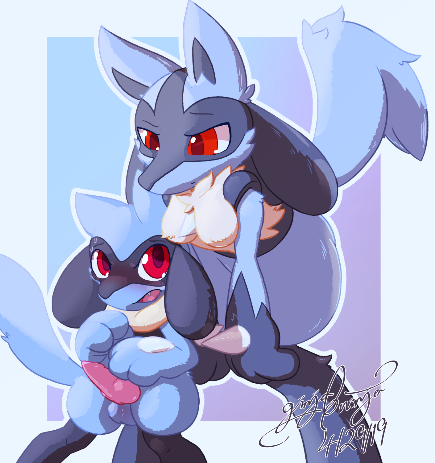 Lucario (Nintendo) Rule 34 Image