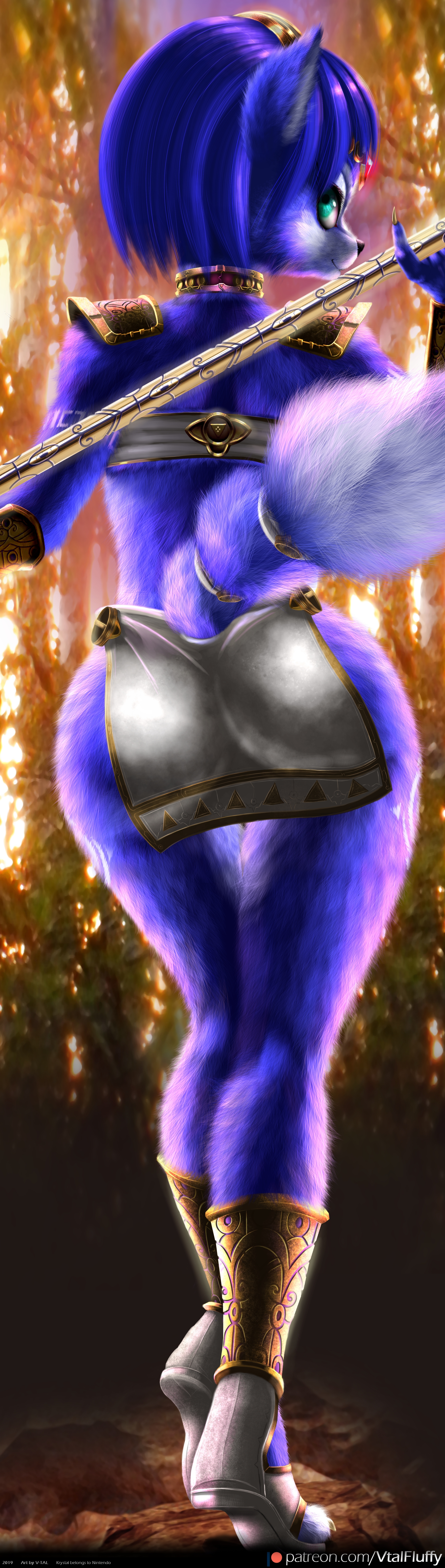 Krystal (Star Fox) Rule 34 Image