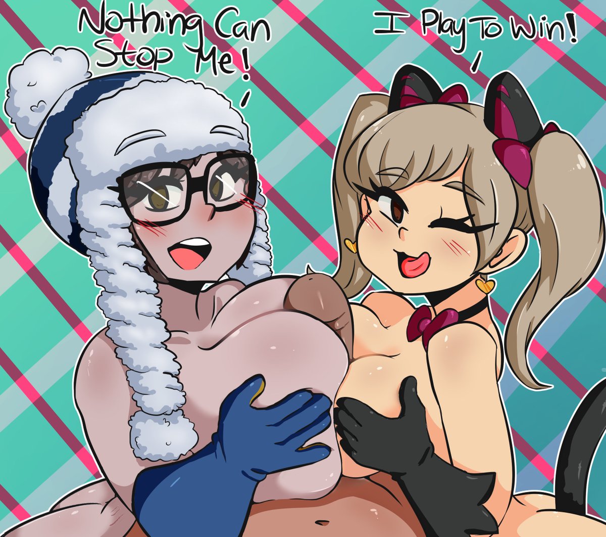 Black Cat D.Va (Blizzard Entertainment) Rule 34 Image
