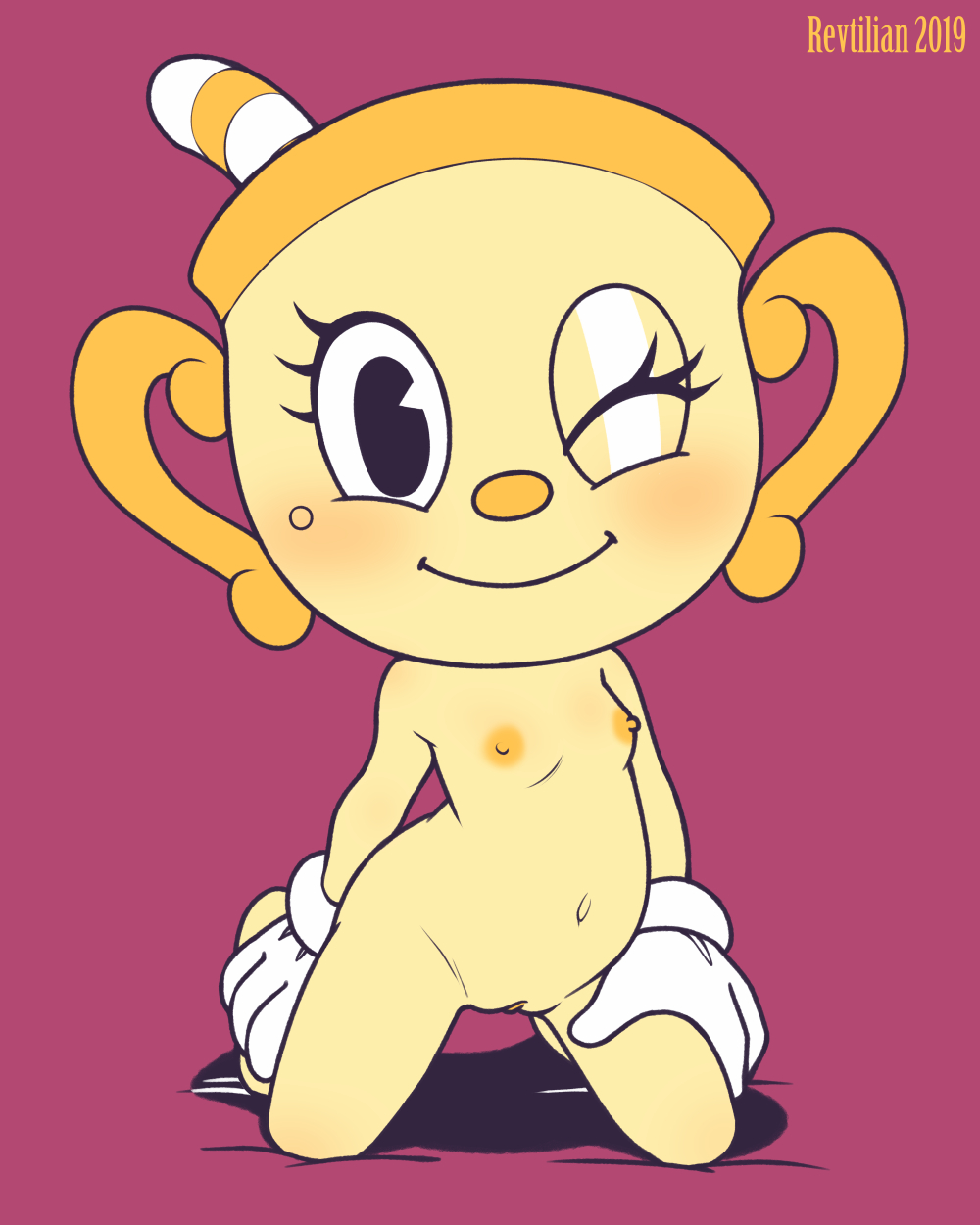 Ms. Chalice (Cuphead: The Delicious Last Course) Rule 34 Image