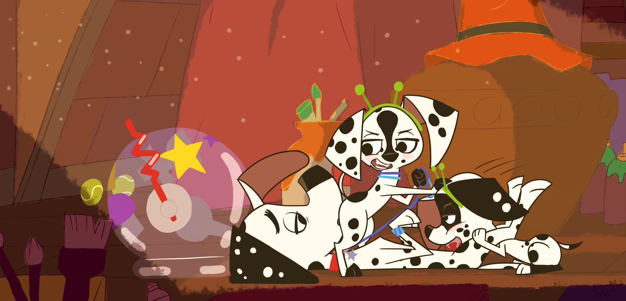 Dee Dee (101 Dalmatians) Rule 34 Image