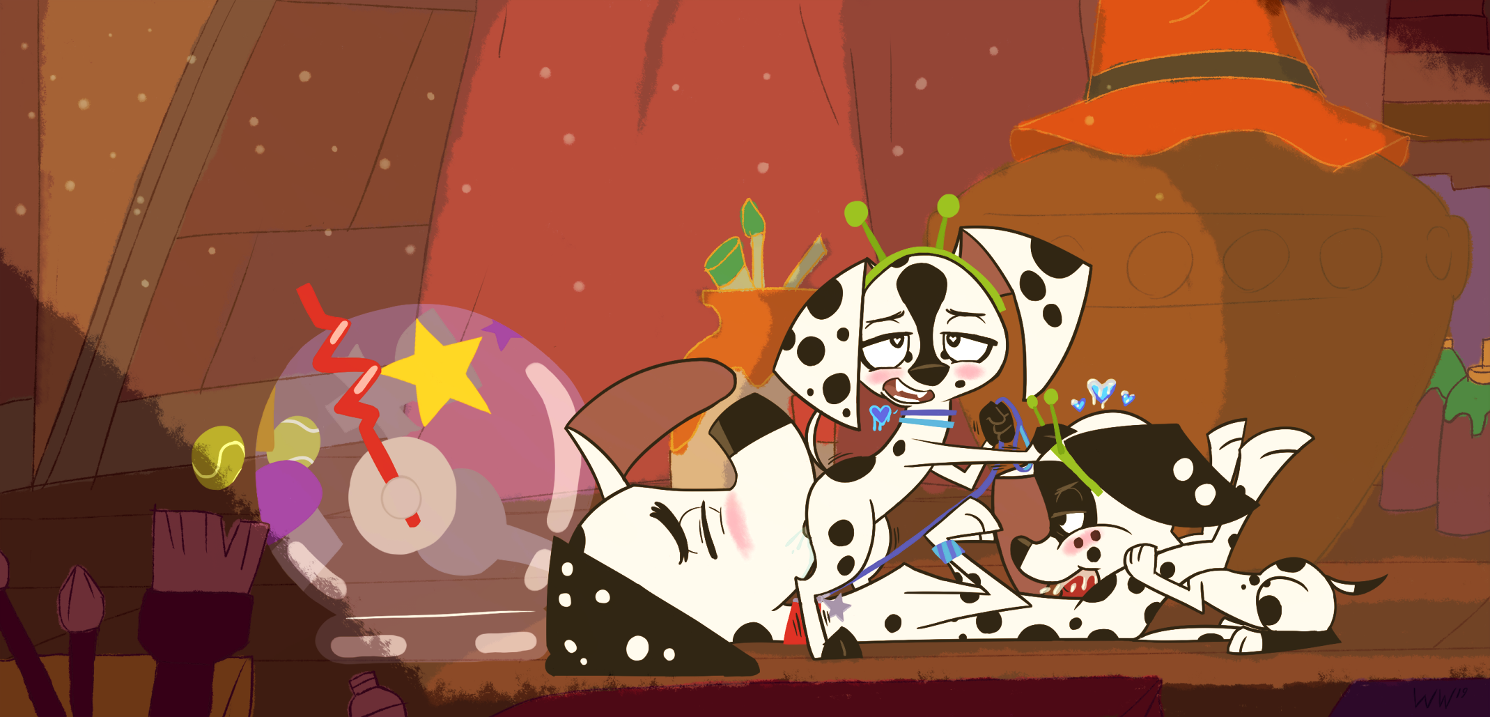 Dee Dee (101 Dalmatians) Rule 34 Image