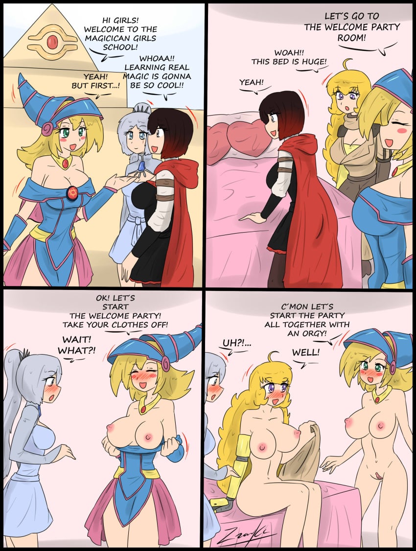 Black Magician Girl (Konami) Rule 34 Image