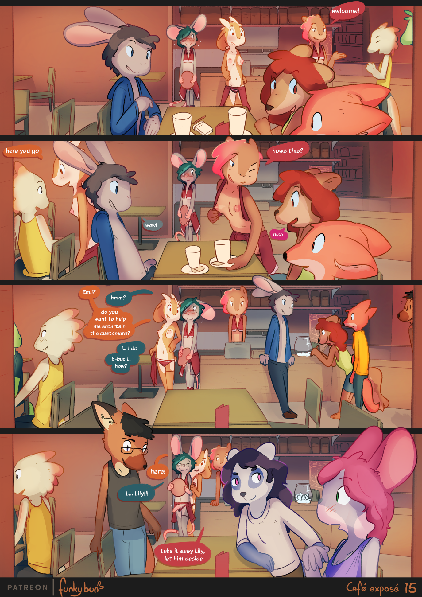 Cafe Expose (Funkybun) Rule 34 Image