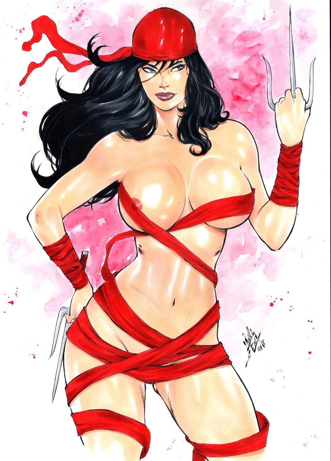Elektra Natchios (Daredevil (Series)) Rule 34 Image