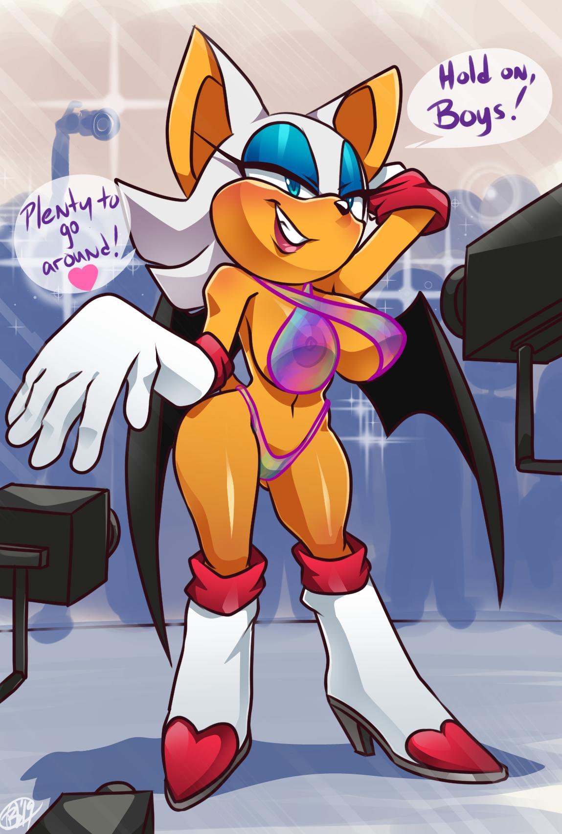 Rouge The Bat (Sega) Rule 34 Image