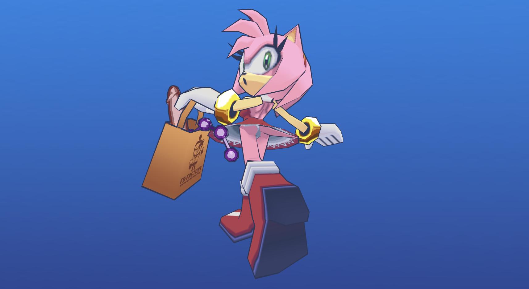 Amy Rose (Sega) Rule 34 Image
