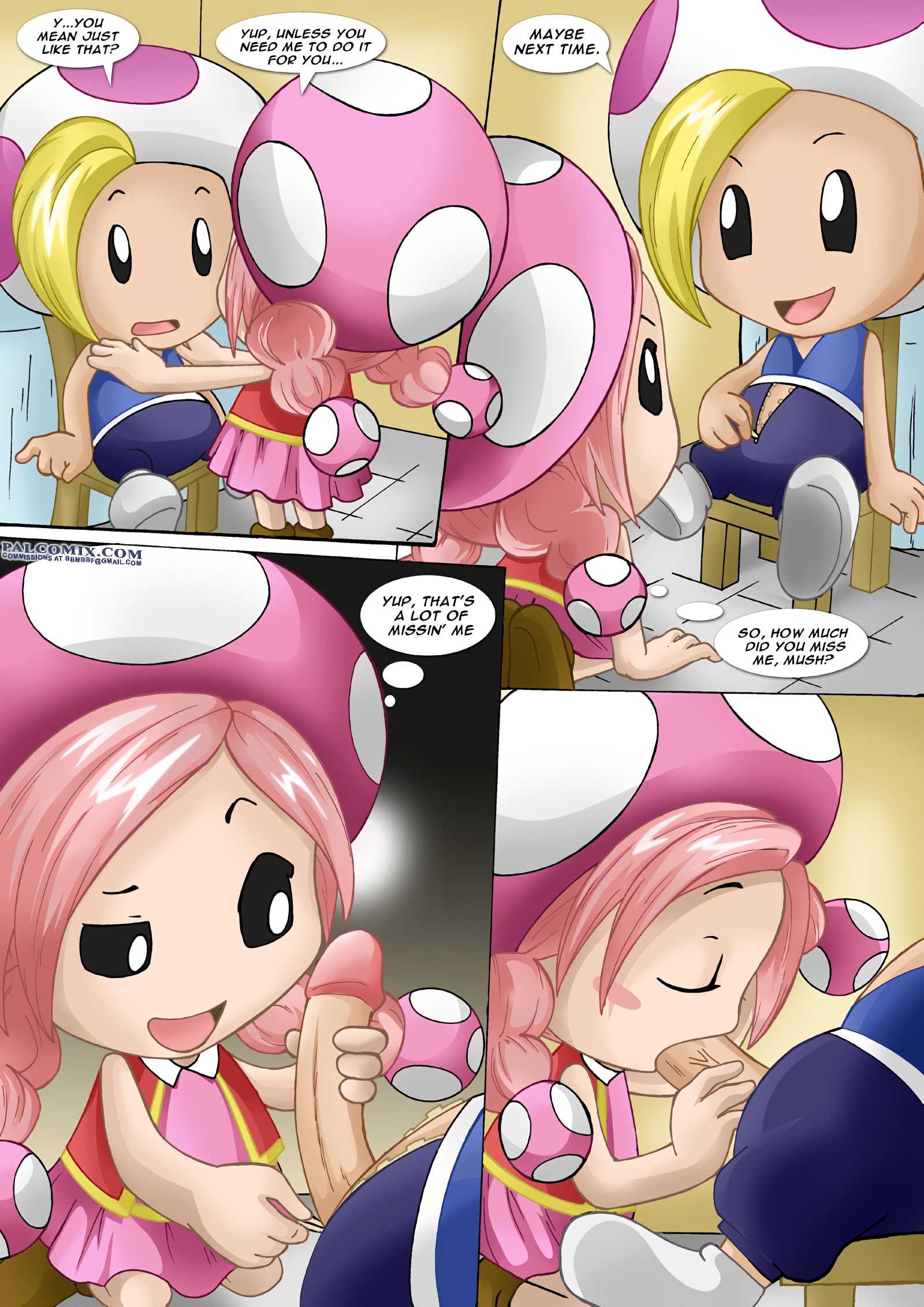 Prince Mush (Mario (Series)) Rule 34 Image