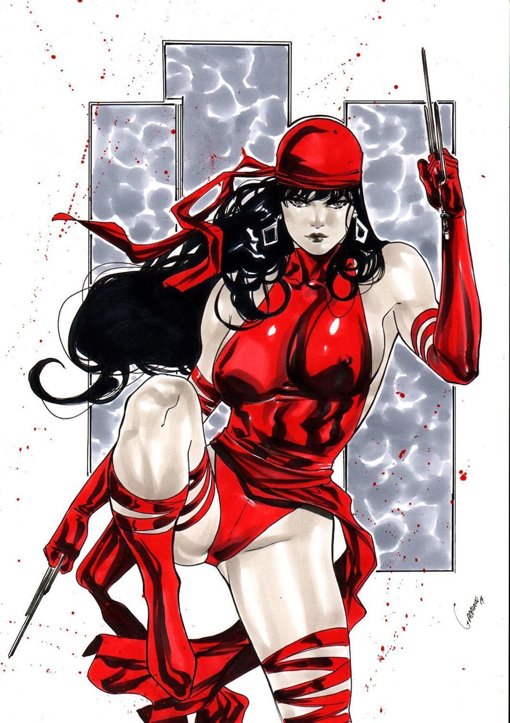 Elektra Natchios (Daredevil (Series)) Rule 34 Image