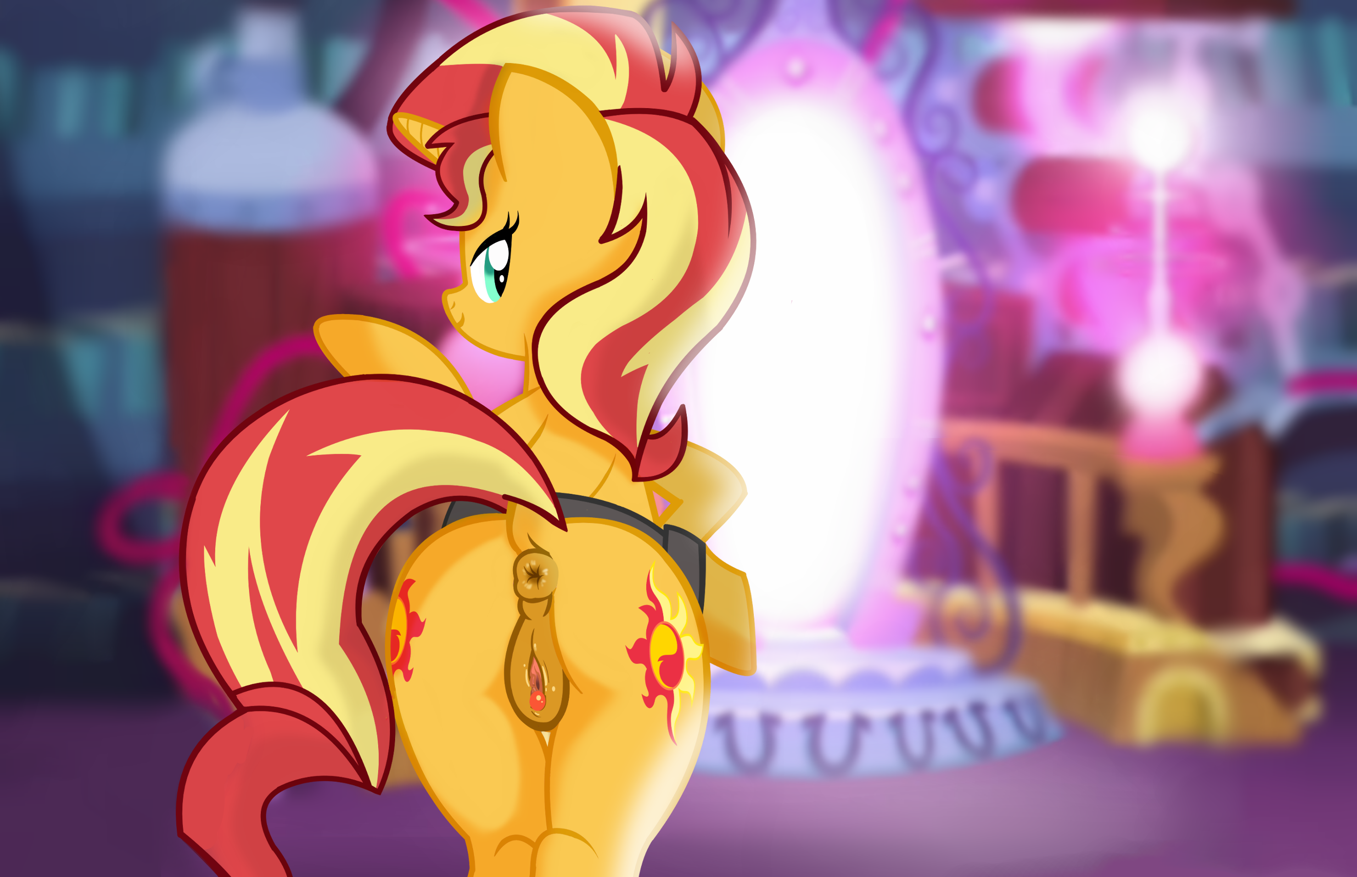 Sunset Shimmer (Equestria Girls) Rule 34 Image