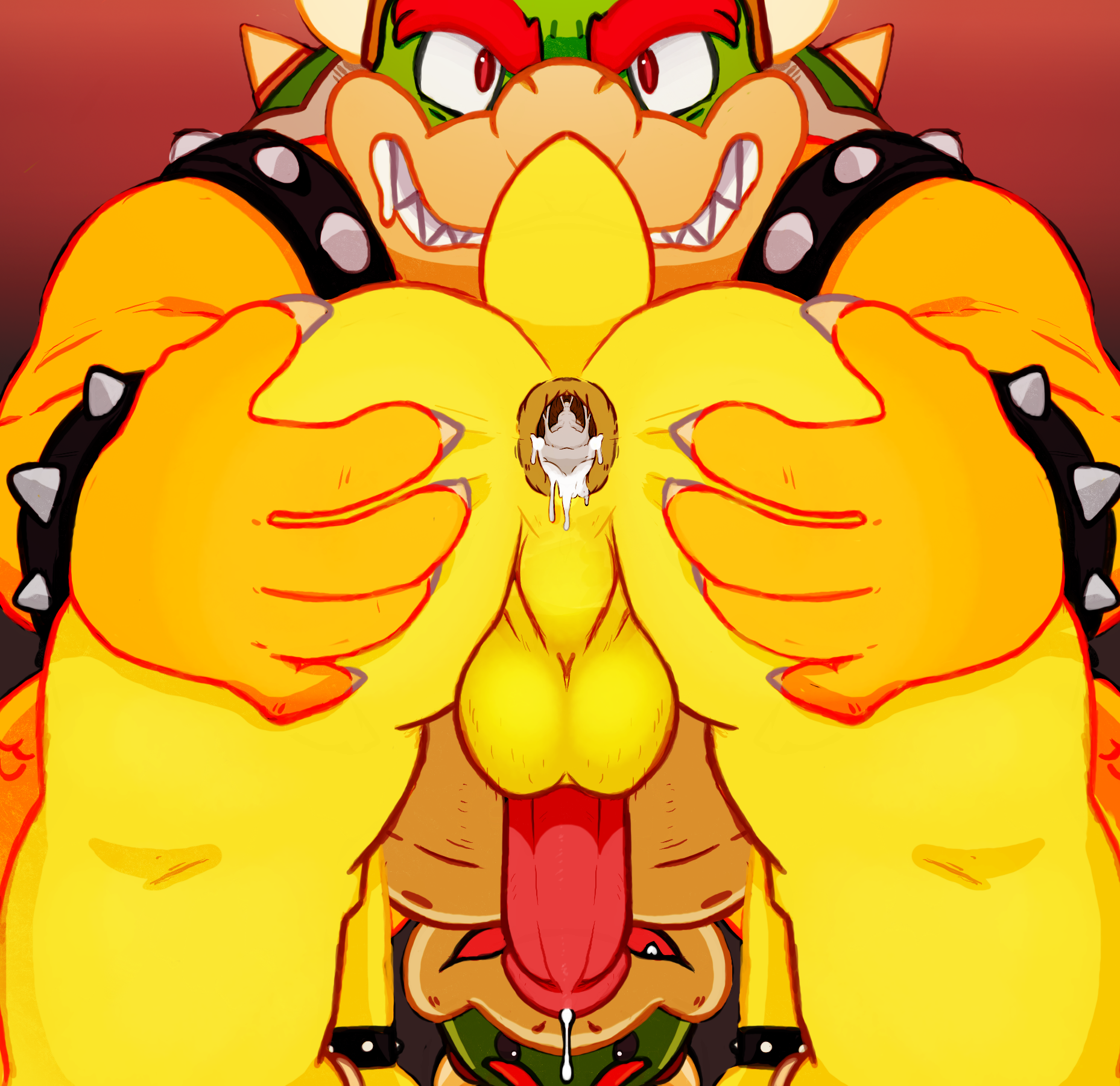 Bowser (Mario (Series)) Rule 34 Image