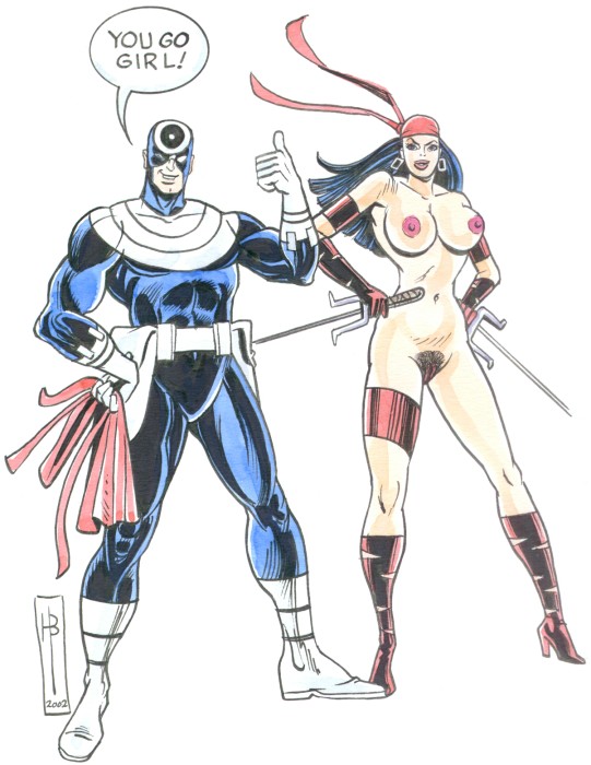 Bullseye (Marvel) Rule 34 Image