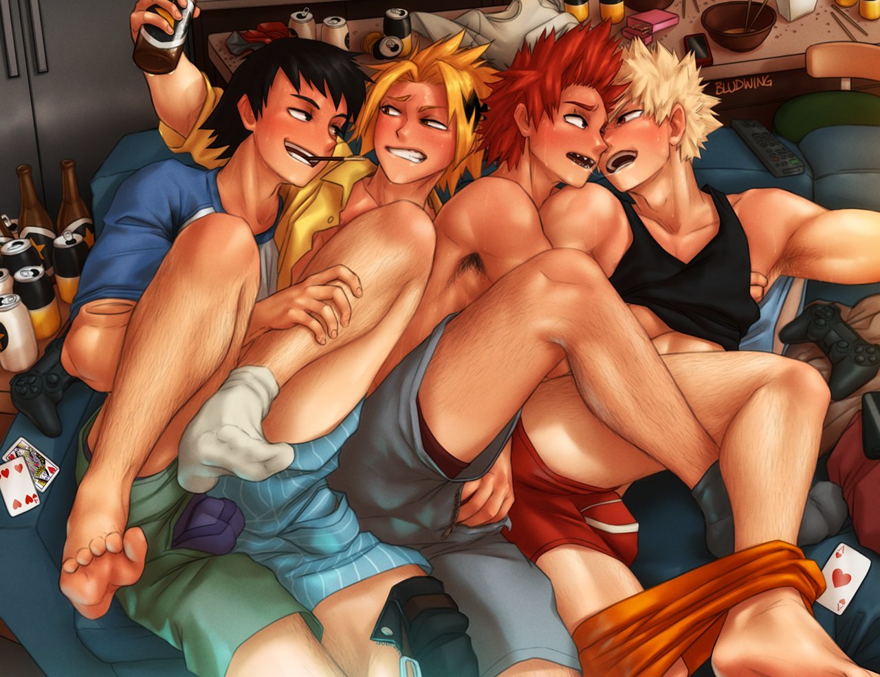 Denki Kaminari (My Hero Academia) Rule 34 Image
