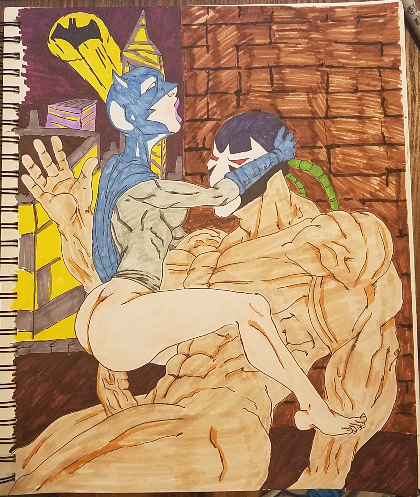 Bane (Batman (Series)) Rule 34 Image