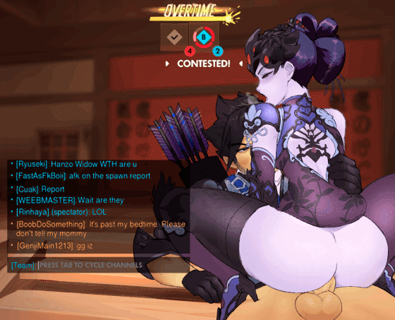 Black Lily Widowmaker (Blizzard Entertainment) Rule 34 Image