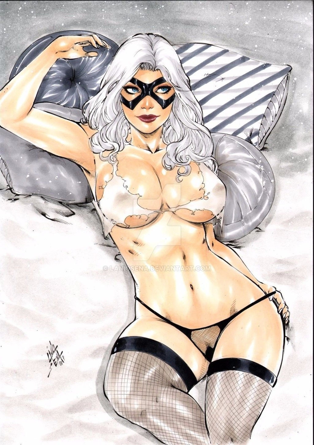 Black Cat (Marvel) Rule 34 Image
