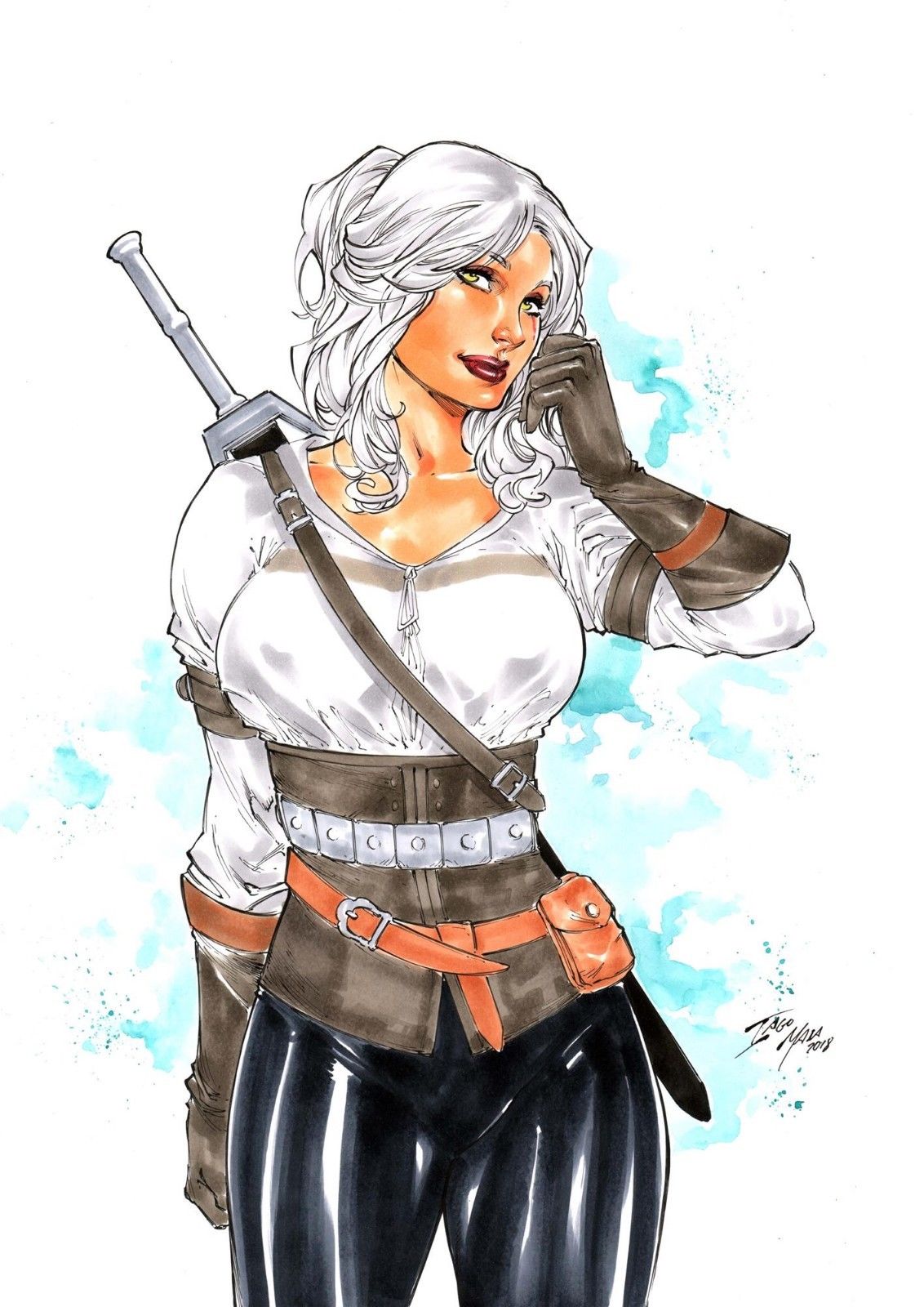 Ciri (Cd Projekt Red) Rule 34 Image