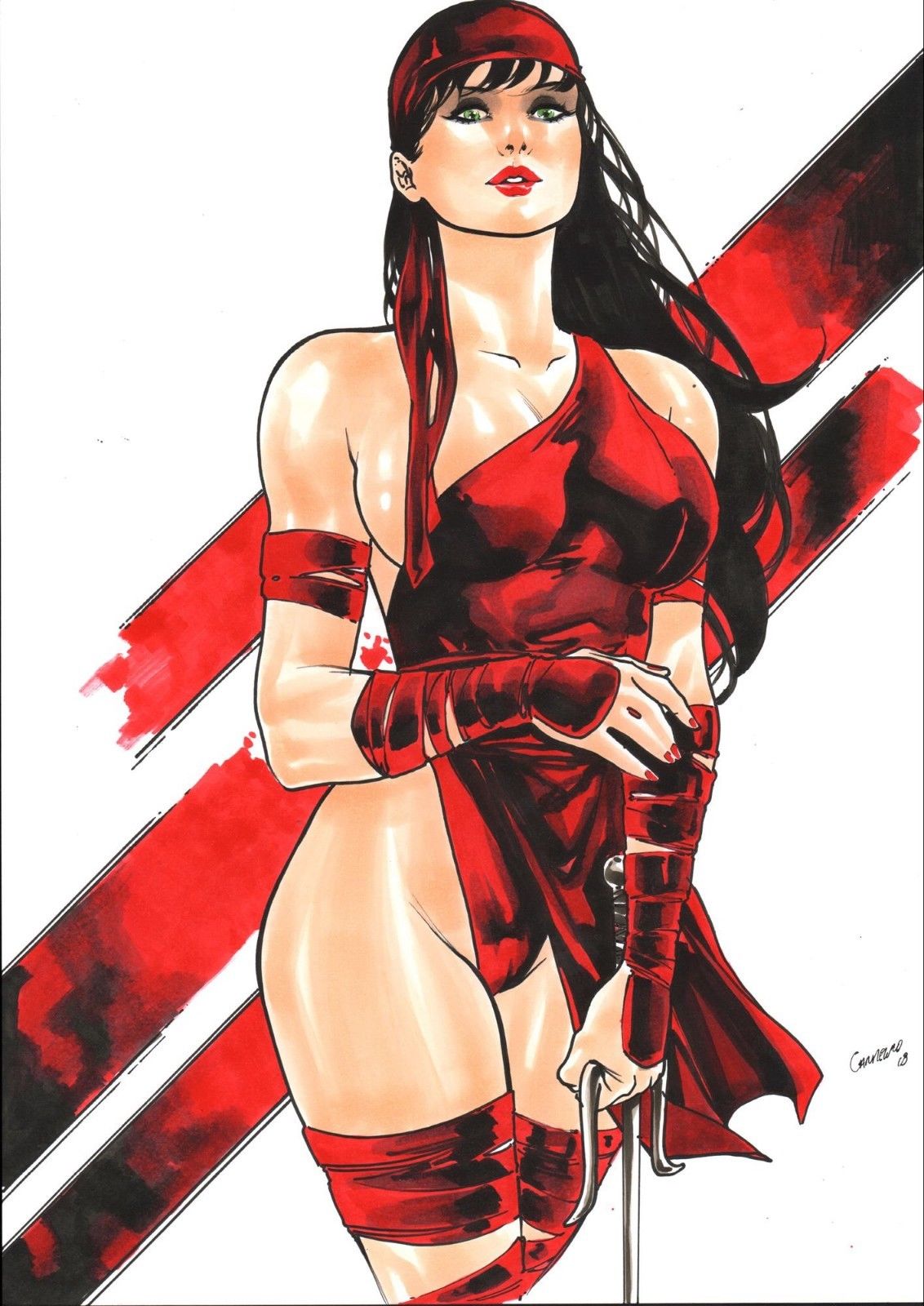 Elektra Natchios (Daredevil (Series)) Rule 34 Image