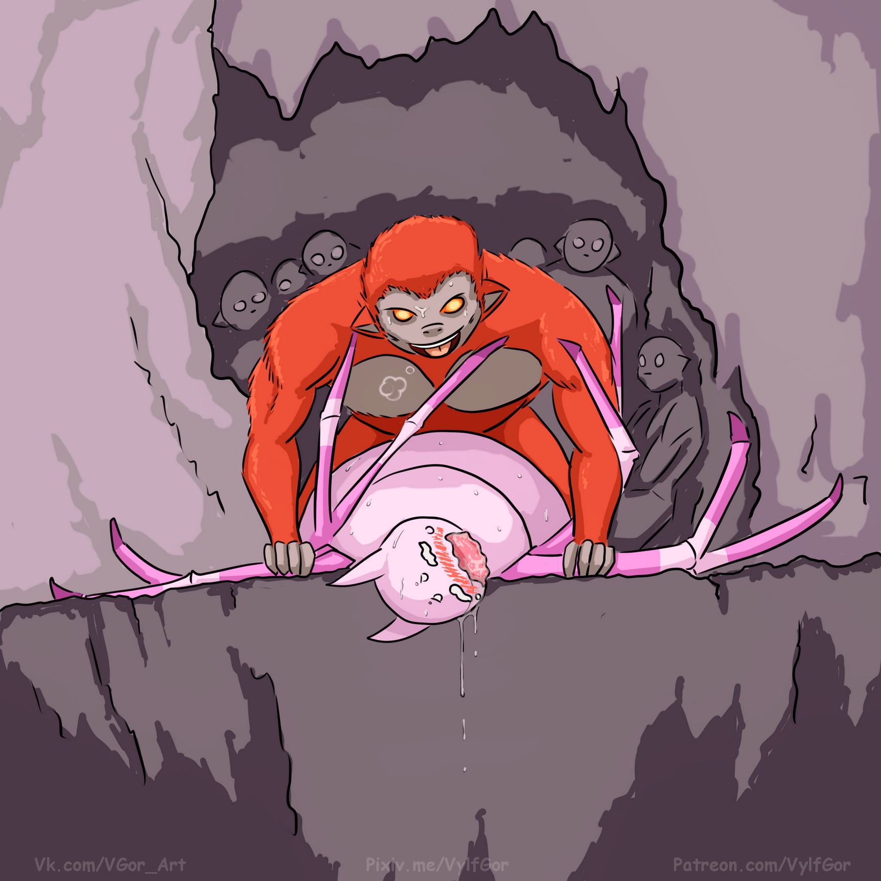 Kumoko (Kumo Desu Ga Nani Ka?) Rule 34 Image