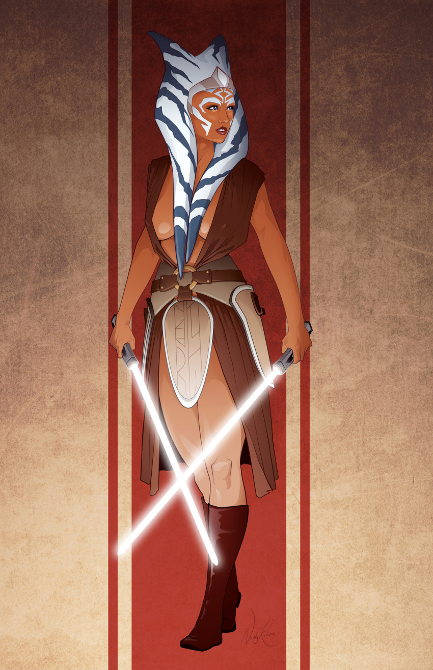 Ahsoka Tano (Star Wars) Rule 34 Image