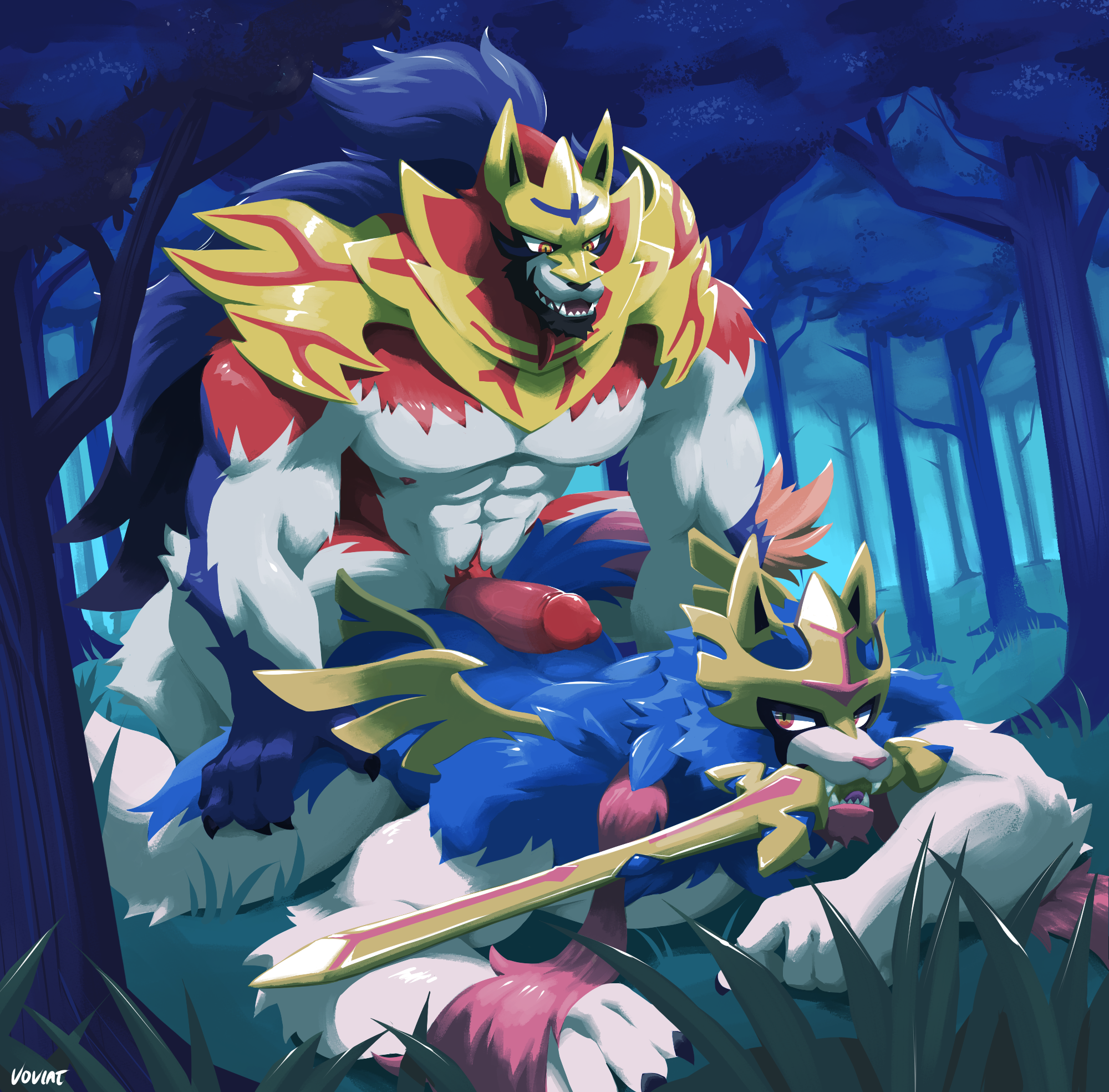 Legendary Pokemon (Nintendo) Rule 34 Image