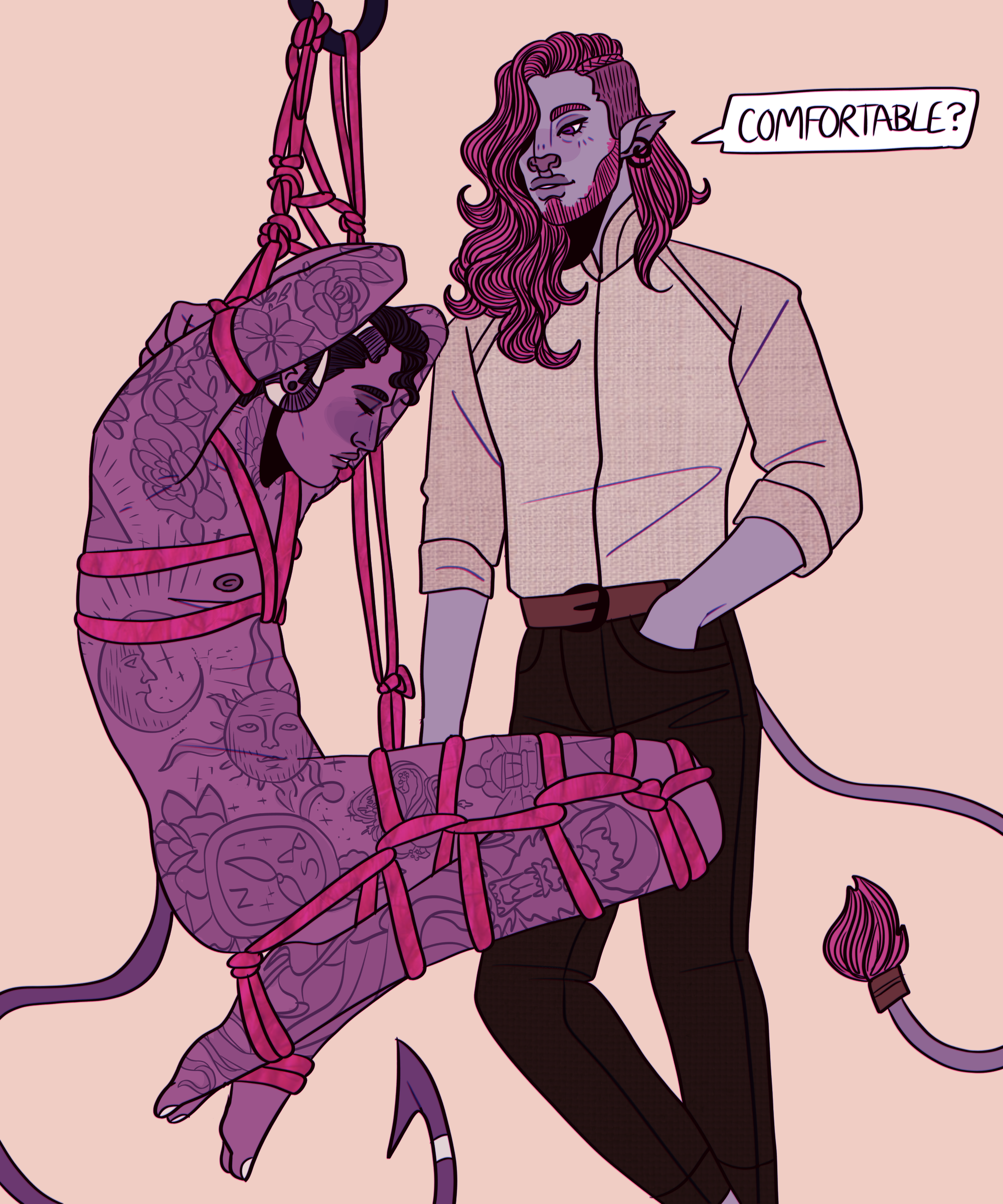 Mollymauk Tealeaf (Caduceus Clay) Rule 34 Image